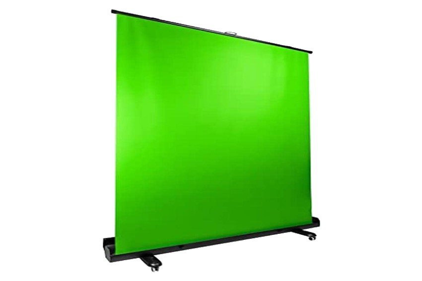 Chroma key retrátil