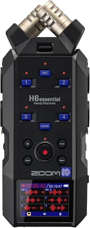 Gravador Zoom H6essential