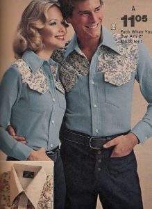 Matching His And Her Fashion 1970