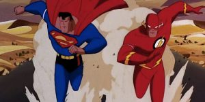 Superman Flash corrida