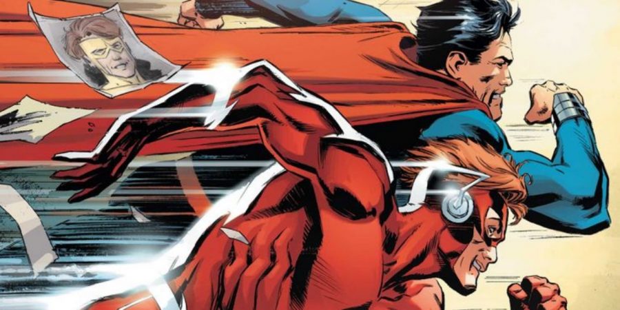 Superman Flash corrida